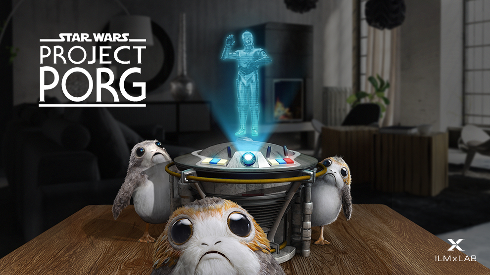 Star Wars: Project Porg Mixed Reality Experiment Announced