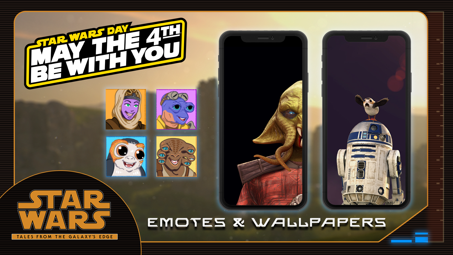 May the 4th Goodies: Wallpapers & Discord Emotes!