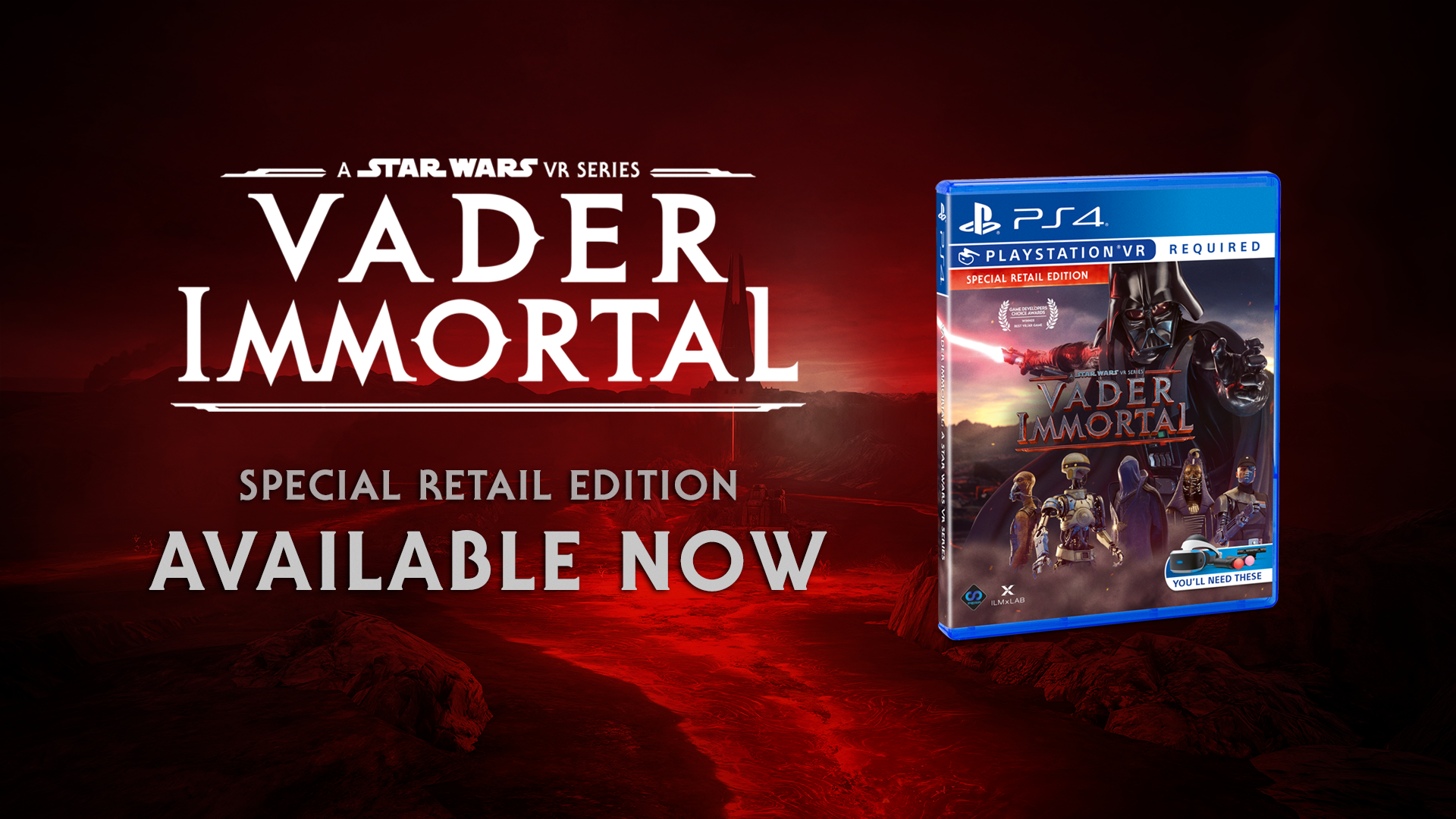 Vader Immortal Releases Physically for The First Time Ever!
