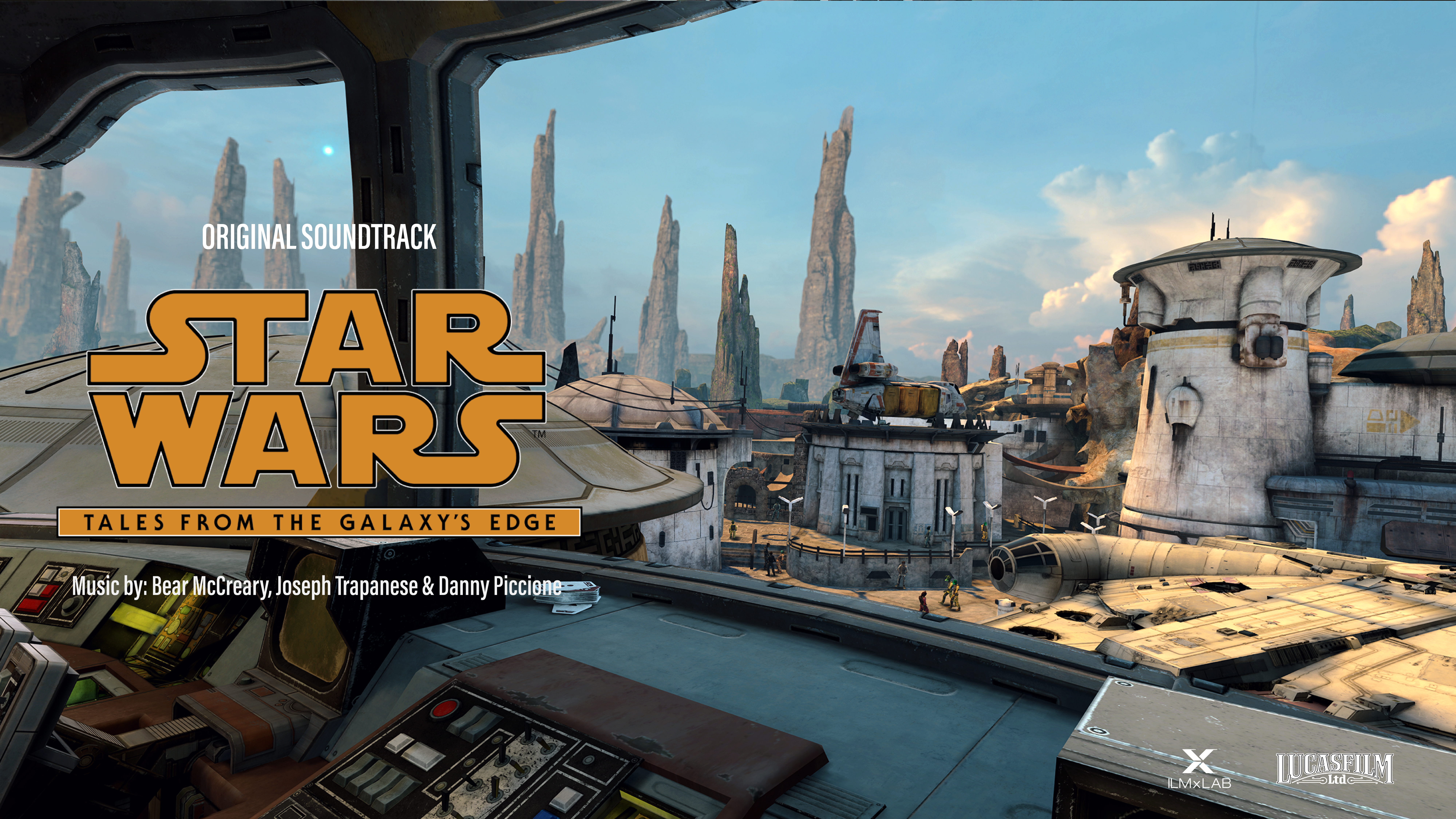 Soundtrack to Star Wars: Tales from the Galaxy’s Edge Now Available, Featuring Score from Composers Bear McCreary, Joseph Trapanese, and Danny Piccione